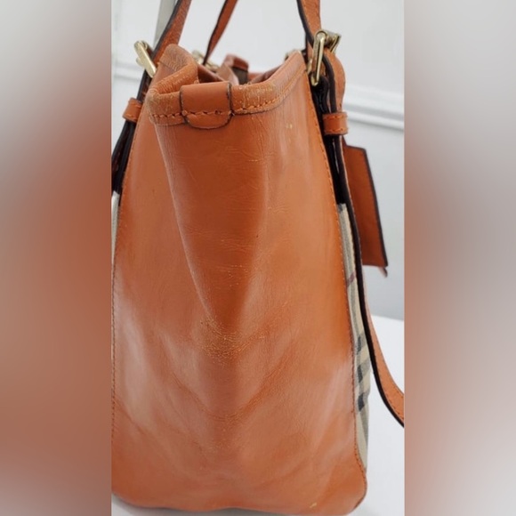 BURBERRY CANTERBURY HORSEFERRY CHECK TOTE